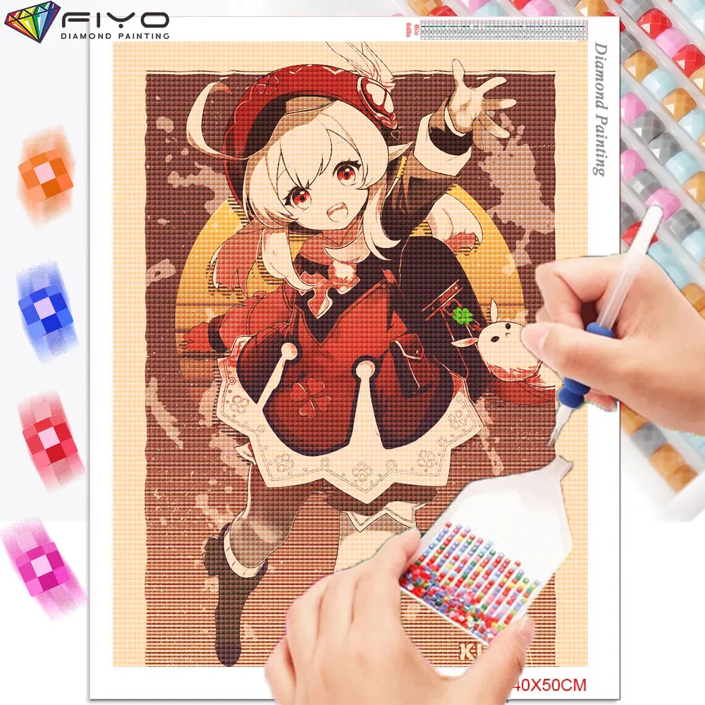 Novo 5D DIY Pintura Diamante Desenhos Animados Anime Japão Naruto Diamante  Bordado Quadrado Completo/Redondo Diamante Mosaico Decoração Pinturas,  b-Round Drill 50x40cm