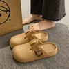 KIDMI New Women Clogs Slippers Soft EVA Garden Shoes Outdoor Waterproof Beach Sandals Light Cushioned Nonslip Shoes With Buckle 2