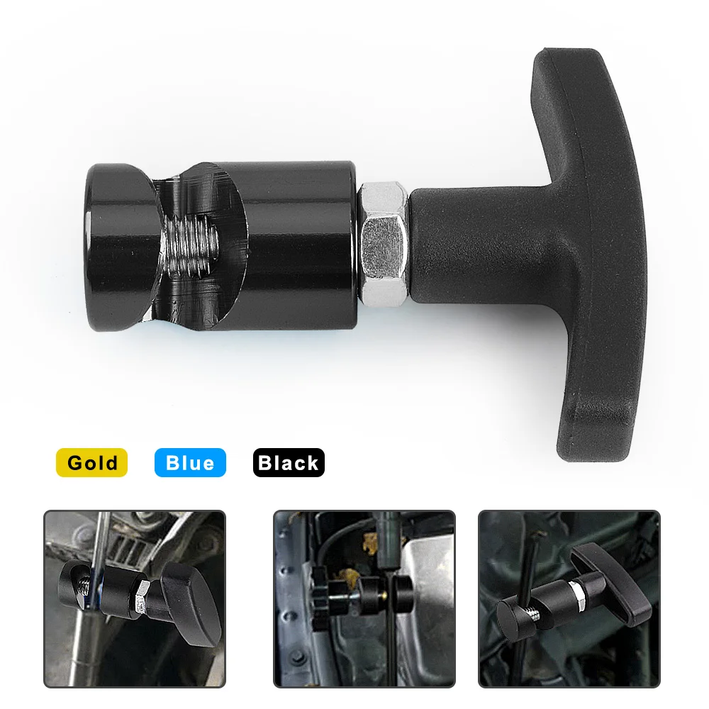 

New Aluminum Car Hood Holder Air Pressure Anti-Slip Fixing Clamp Accessories Absorber Engine Cover Lifting Support Rod