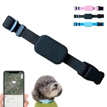 Waterproof Pet GPS Tracker - Dog & Cat Locator, Durable Silicone Collar, Lost Pet Recovery, No Subscription, iOS Android Compati