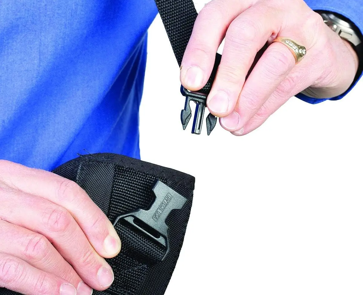 Holster Harness for Tuba,Baritone,Neoprene Material,Ambidextrous, Fully Adjustable,Comfortable Shoulder Strap,Protective Padding