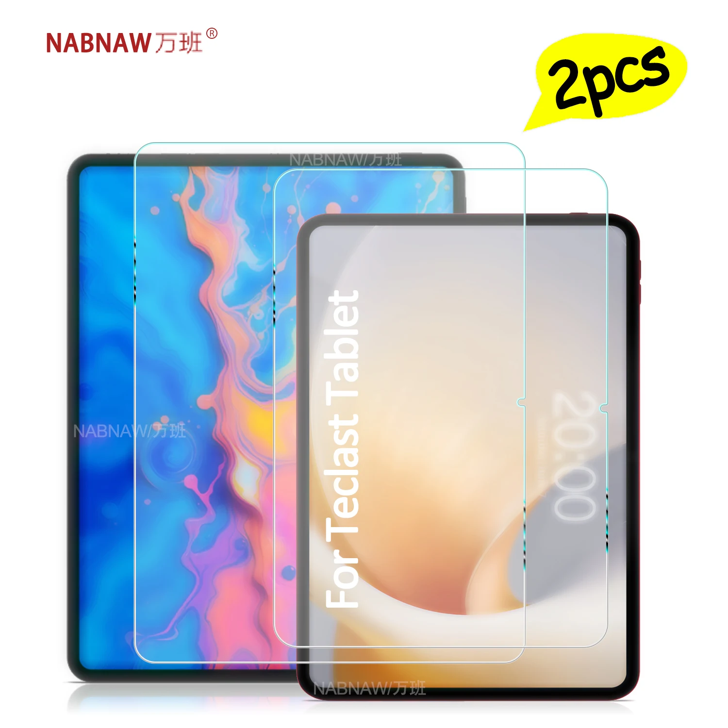 Full HD Tempered Glass Film Screen Protector - 2 Pack