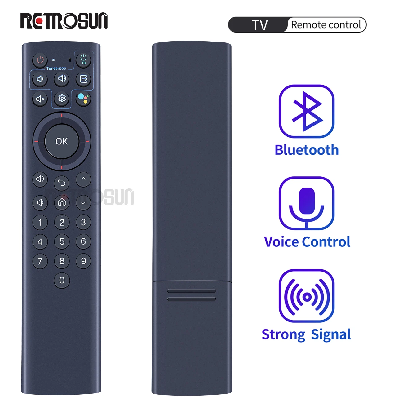 Voz Controle Remoto para tv Box Novo Modelo Zte866 Rc306c05