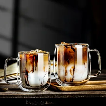 Double Wall Glass Mug 5