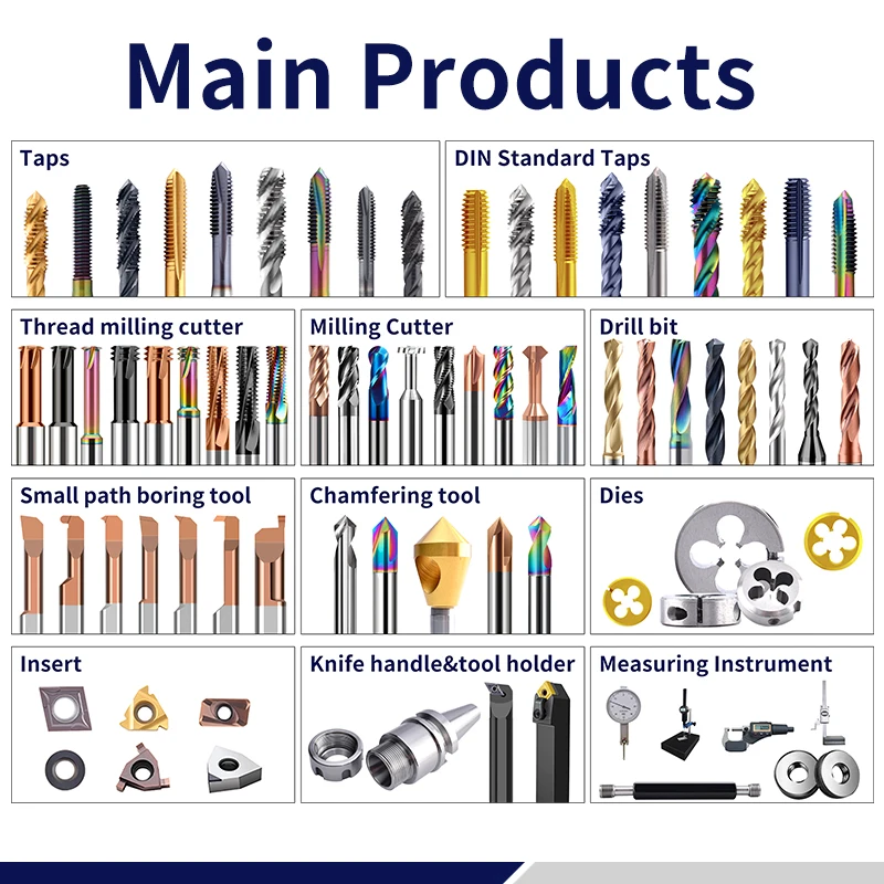 Korea YG T1809 Spiral Fluted Tap Machine Thread Tap