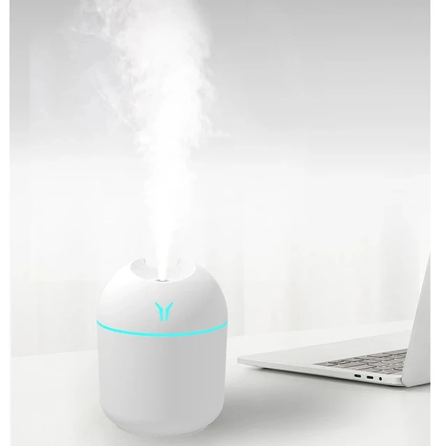 250 ml Mini-Luftbefeuchter Usb-Aroma-Diffusor für ätherische Öle für den  Ultraschall-Nebelmacher zu Hause mit LED-Nachtlampe Auto-Lufterfrischer