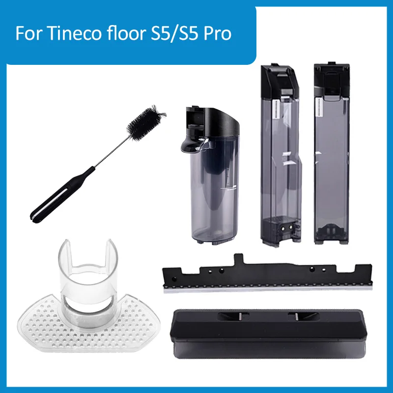 Original Limpo e Sujo Tanque de Água para Tineco Piso um s5 s5 Pro2 Acessórios Aspirador Tampa da Escova do Rolo Raspar Tira