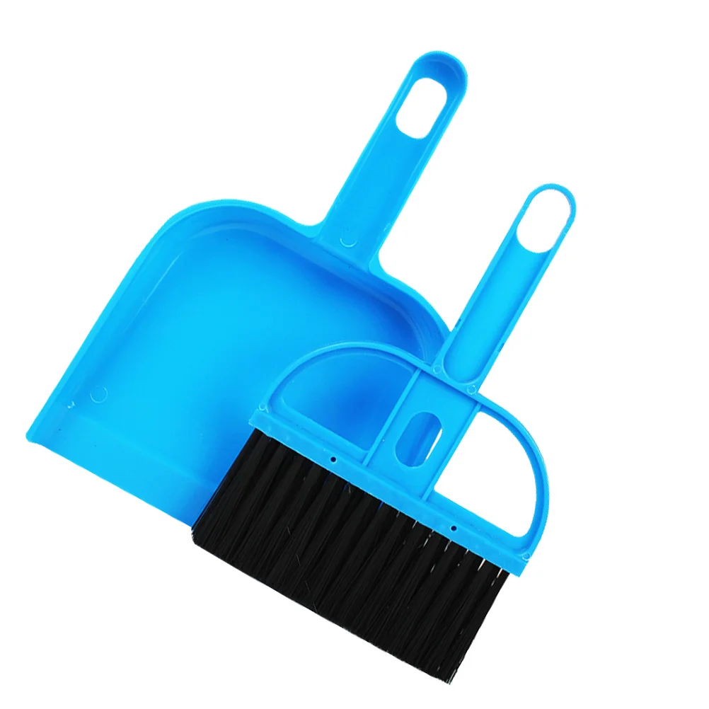 

Small Broom and Dustpan Set Dustpan and Broom Set Portable Broom Brush Dustpan for, Hamsters, Chinchilla, Guinea, Rabbits,