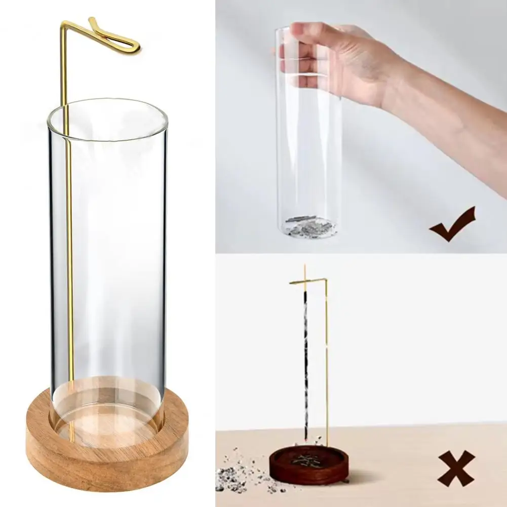 Backflow Incense Burner Easy to Clean Incense Burner Large Capacity