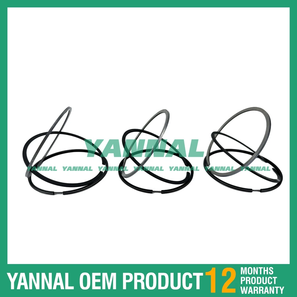 

4PCS Piston Ring Set For Deutz F4L912D Excavator Engine Parts
