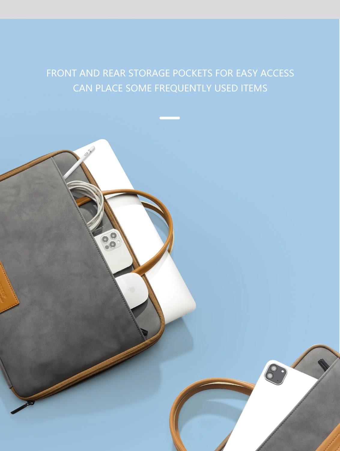 Bolsa de ombro portátil para MacBook Air