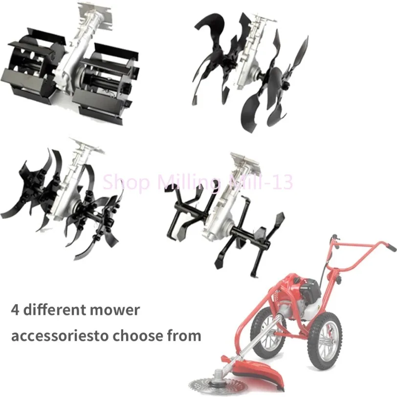 

New Lawn Mower Accessories Multi-functional Manganese Steel Weeding Wheel Garden Power Tool Parts Weeding Machine Digging Wheel