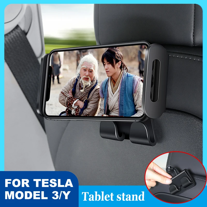 

For Tesla Model 3/Y Rear Trunk Hook Storage Holder for Luggage Bag Umbrella Hanger ABS Hooks Model Y 2022 Interior Accessories