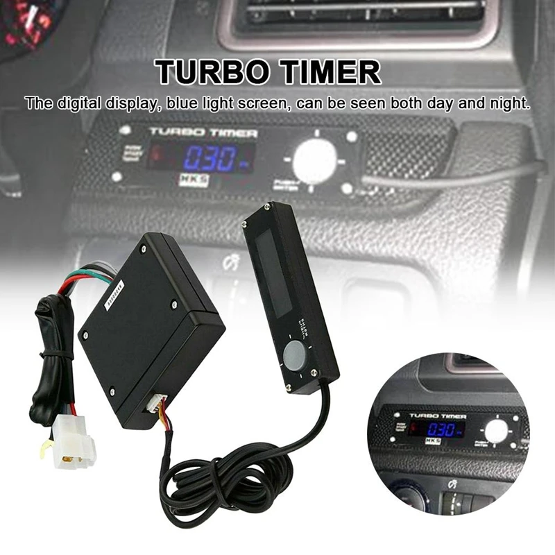 Timer Turbo Universale Per Auto Con Display A Led Tipo Digitale Timer Turbo Automatico Hks Flameout Delayer