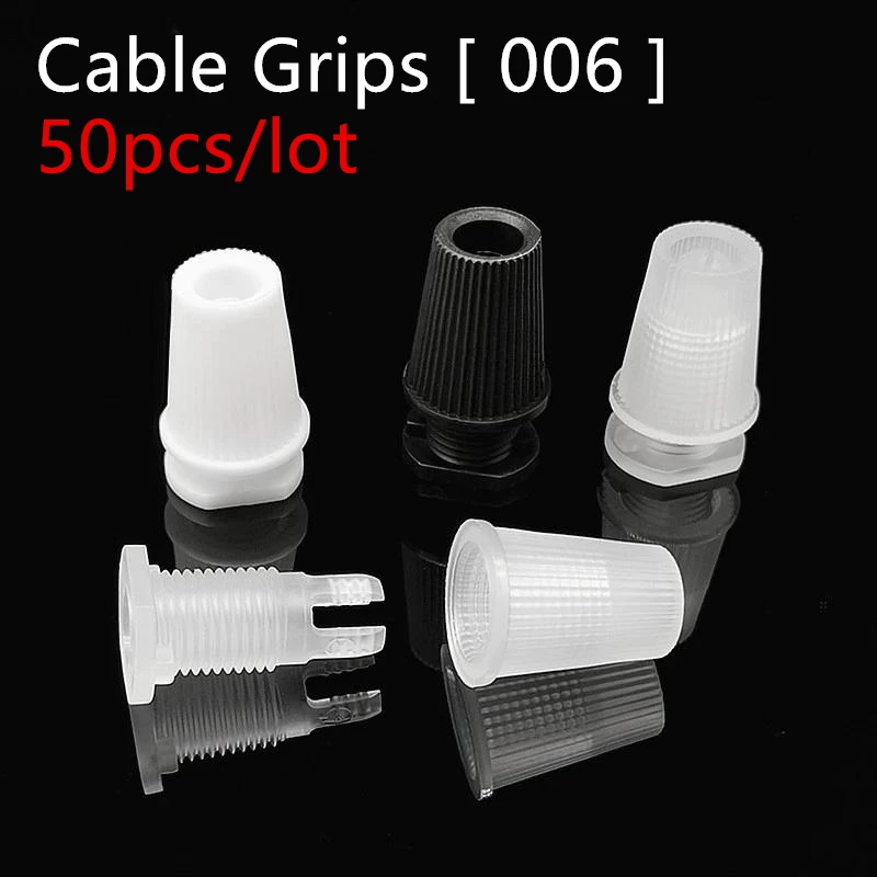 Pendant lamp wire lock cable plastic cable grips lamp accessories for chandelier 50pcs/pack Item 006