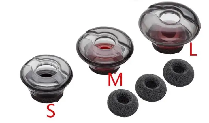 3pcs original earbud for POLY V5200 legend 50 Voyager 5200 bluetooth eargel legend 30 /Legend /Voyager Pro UC