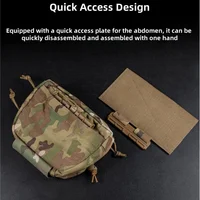 Vest hanging bag, outdoor multifunctional EDC bag, Molle system packaging accessory bag 2