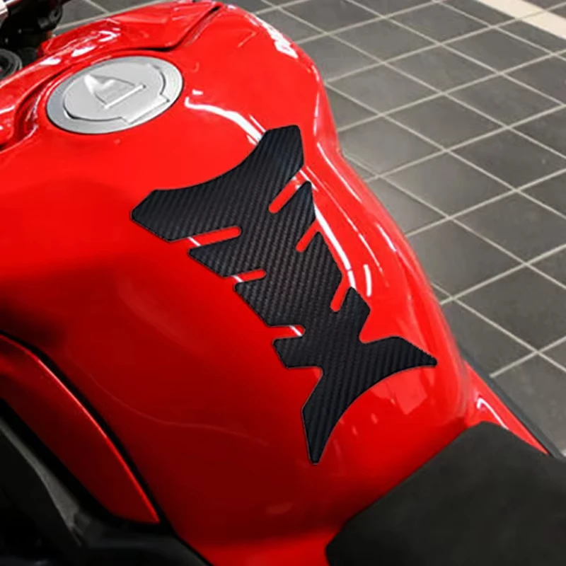 Carbon Universal Motorcycle Tank Pad Protector Sticker Oil Gas Cover Decoration For Yamaha Honda Kawasaki Suzuki