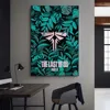 The Last of Us Part II Game Poster Gallery Prints Wall Decals Home Decor Decoration Self Adhesive Living Room Sticker 5