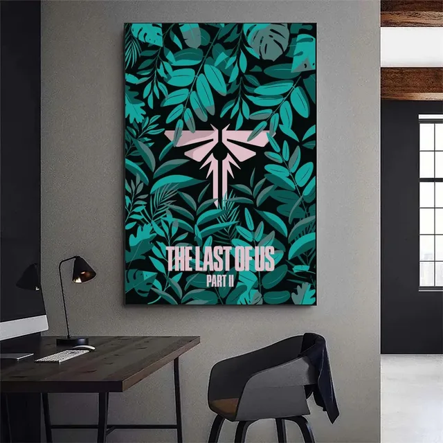 The Last of Us Part II Game Poster Gallery Prints Wall Decals Home Decor Decoration Self Adhesive Living Room Sticker 5