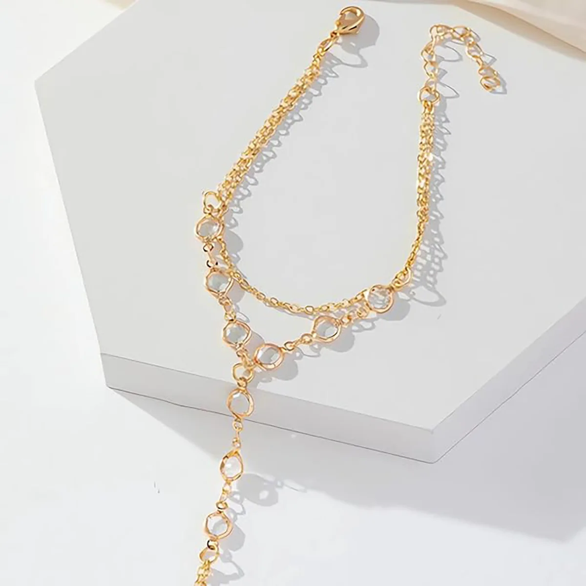 Fashion Multilayer Crystal Finger Bracelet 5 Fashion Multilayer Crystal Finger Bracelet 5