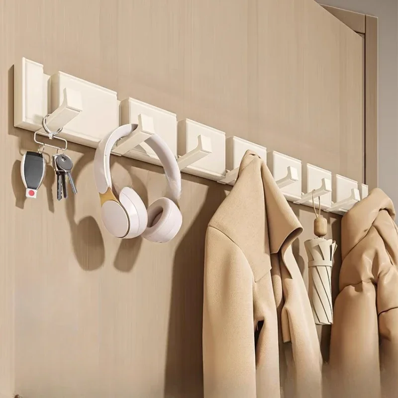 Space aluminum hooks for household multifunctional foldable use
