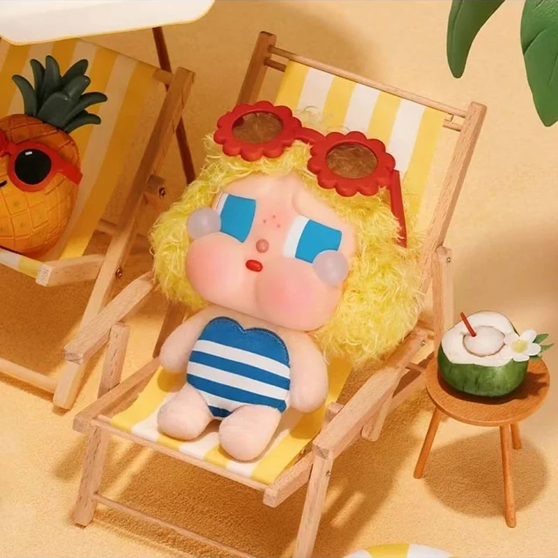 POP MART CRYBABY Vacation Mode on Series 100% Original Vinyl Plush