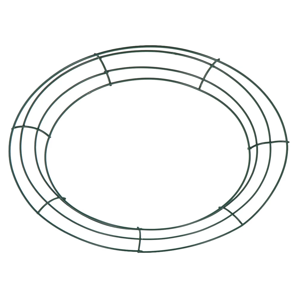 

Easter Iron Wreath Frame Iron Wreath Frame Round Shaped Garland Frame Wreath