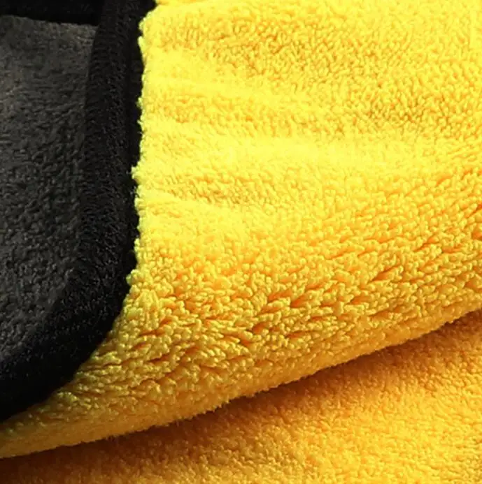 Absorbent towel 30x60CM Car Wash Microfiber Towel Car Cleaning Drying Cloth Hemming Car Care Cloth Detailing Car Wash Towel best wax for black cars