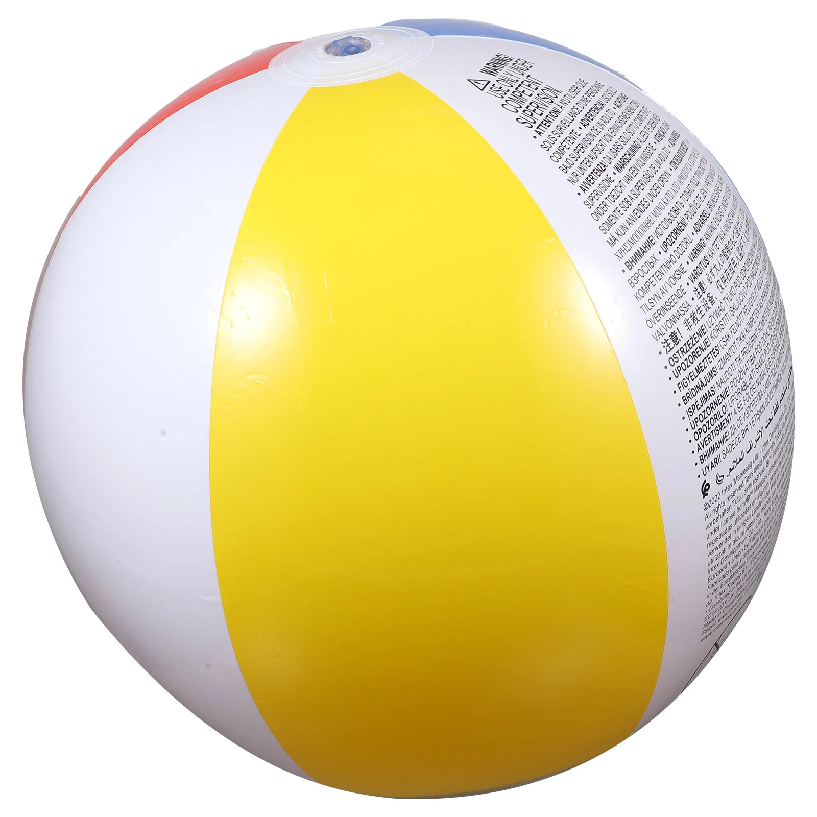 

Four-color Beach Ball Inflatable 59020 Uninflated Diameter 51cm Toy Large Balls Small Teenagers Blowing up Indoor Outdoor Sport