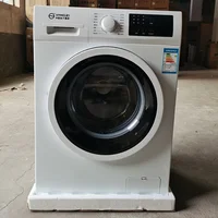 10kg Home Use Automatic Front-Loading Drum Washing Machine Stainless Steel Housing 1