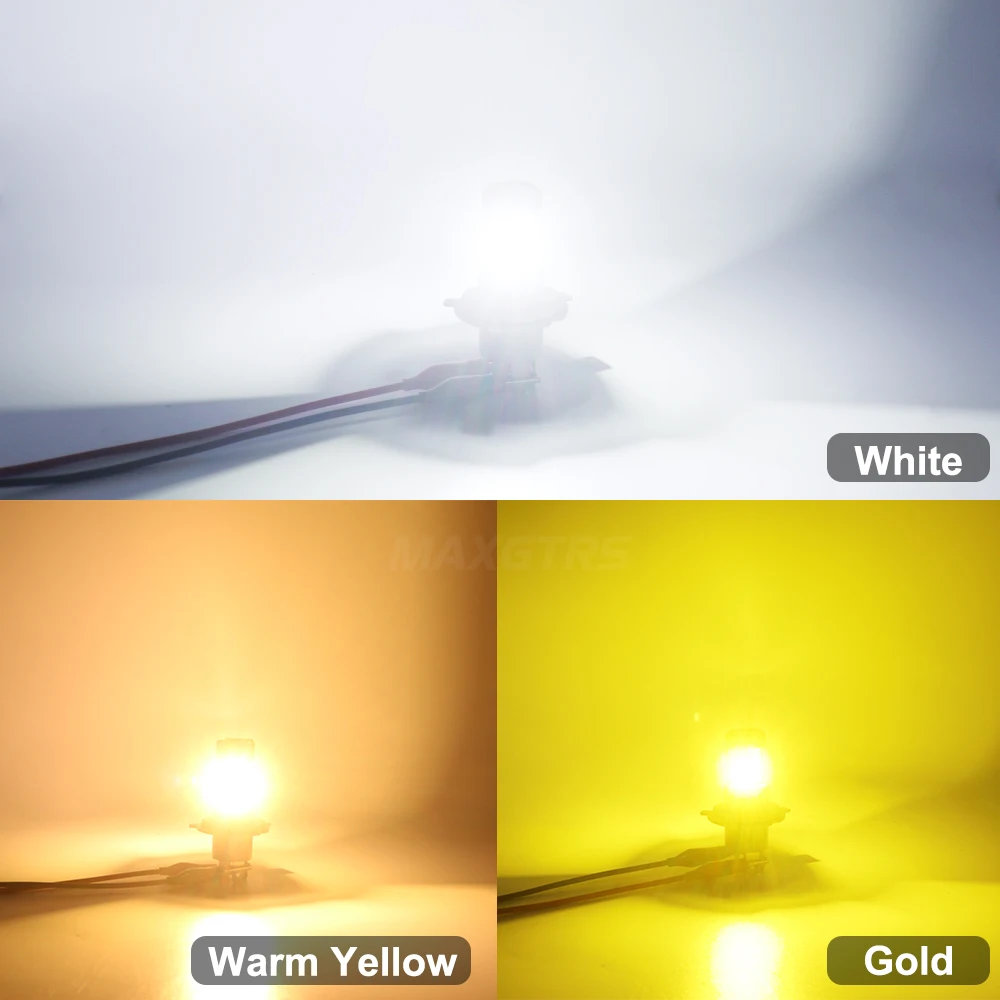 새로운 MAXGTRS 30000LM H4 LED 라이트 전구 9003 HB2 LED 헤드라이트 상향등 및 하향등 팬 장착 무선 110W 자동차 헤드램프 12V