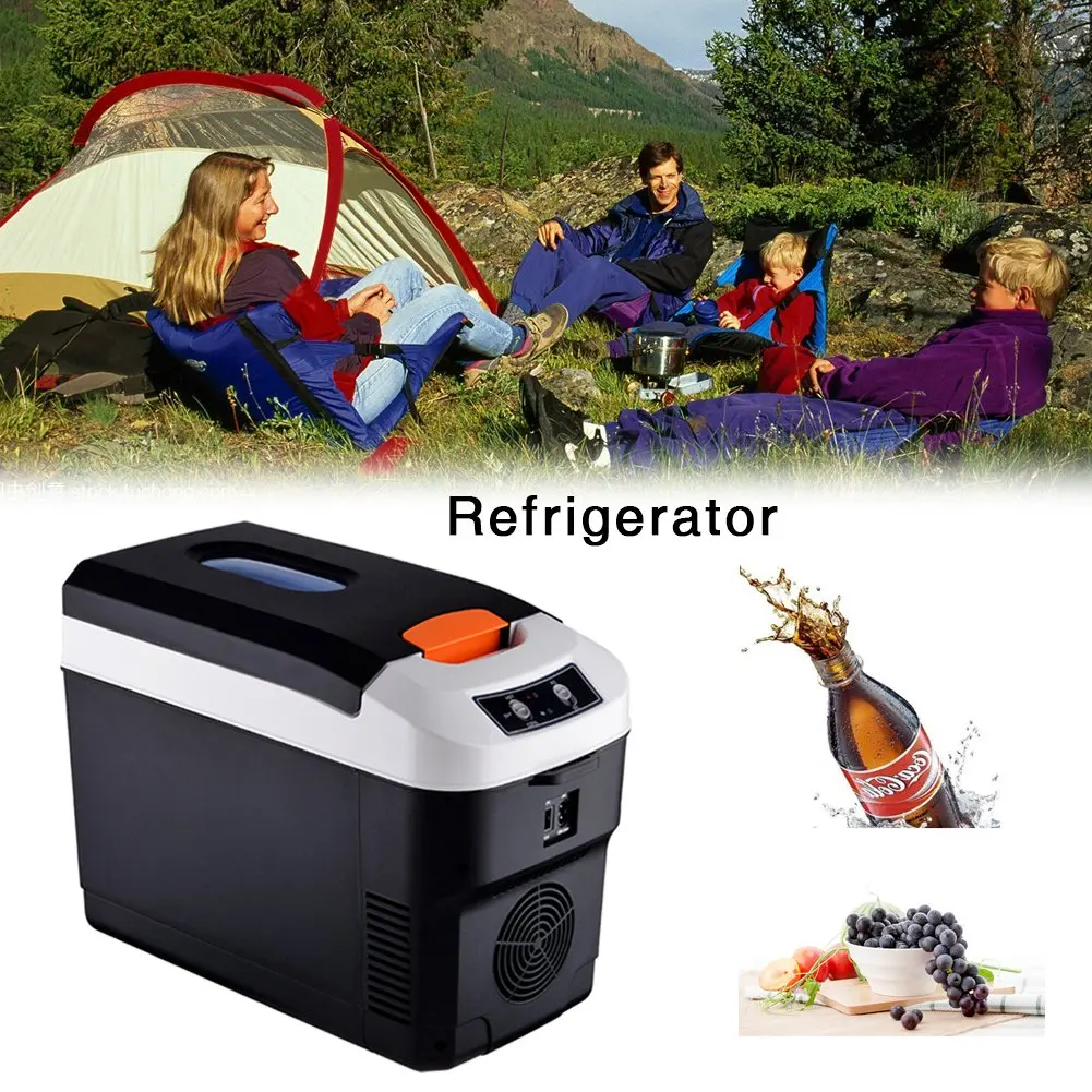 10l Mini Car Refrigerators Portable Cool&er & Warmer Freezer Insulation