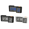 Functional Digital Alarm Clock With Alarms And Full Date Time And Temperature Display Functionality Home Table Clock 2