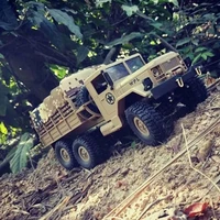 1/16 WPL B16 6-Wheel Drive Remote Control Climbing Car RTR/KIT Version Full Scale Upgradeable Parts Truck Toy 2