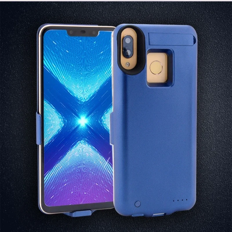 6500mAh 10000mAh For Honor 8X 배터리 케이스 For Honor 8X 배터리 케이스용 외부 백업 충전기 커버 보조베터리