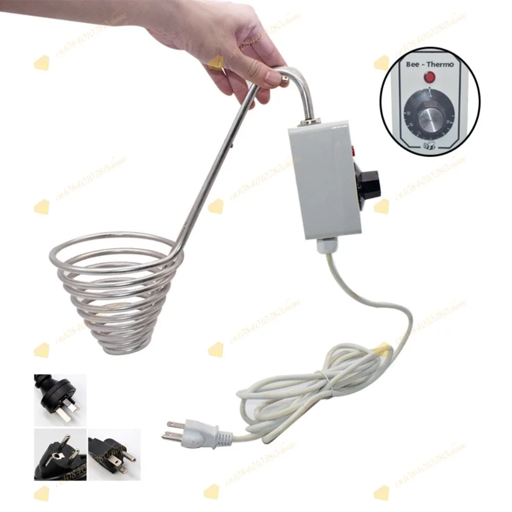 Honey Heating Belt Adjustable Temperature Honey Bucket Heater Melting Device for