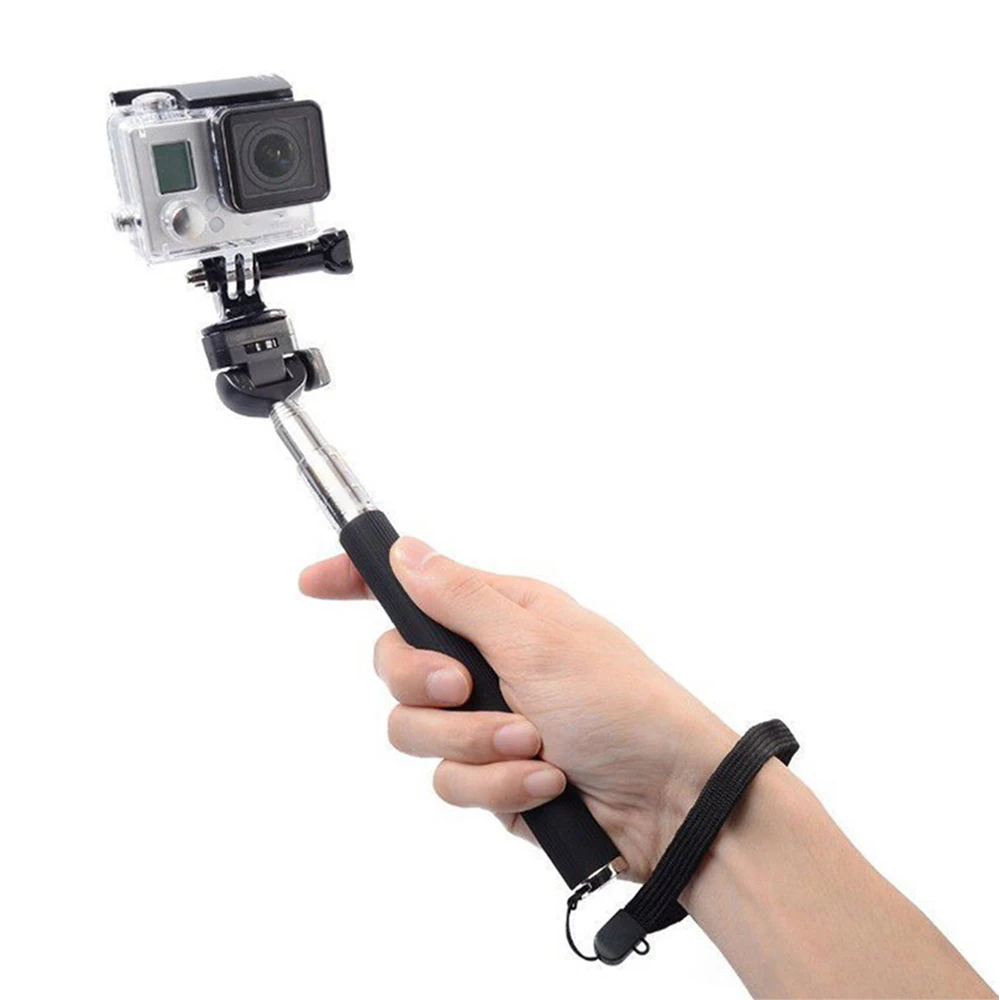 Monpod 셀카봉 신축 조절식 연장봉 고프로 히어로 13 12 11 10 SJCAM AKASO Insta360 DJI 오스모 액션 카메라용