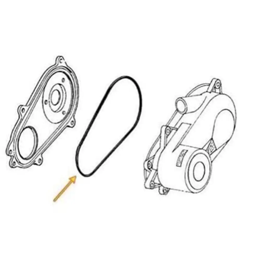 Guarnizione In Gomma Per Scatola Cinghia Per Polaris RZR, Ranger, ACE, General - Ricambio Compatibile - 5