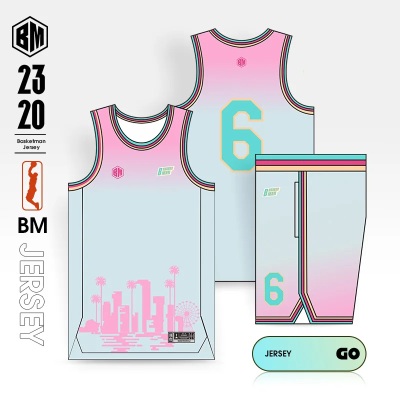 

Basketball Sets For Men Customizable Full Sublimation Team Name Number Logo Printed Urban Architecture Jerseys Shorts Sportswear