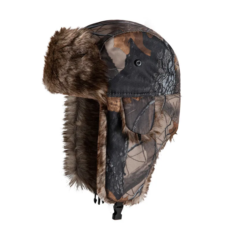 Earflap Hat Winter Hat Camouflage Lei Feng