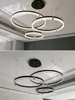 Living room chandelier simple modern led lighting creative Nordic luxury restaurant bedroom lamp designer high-end chandelier 4