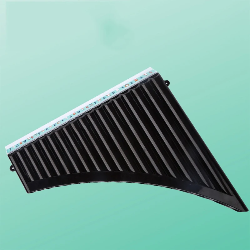 Pan flute woodwind flute 18 pipes pan flute C key panpipes pan pipes with mouthpiece wind instrument for students beginners with carrying bag flute
