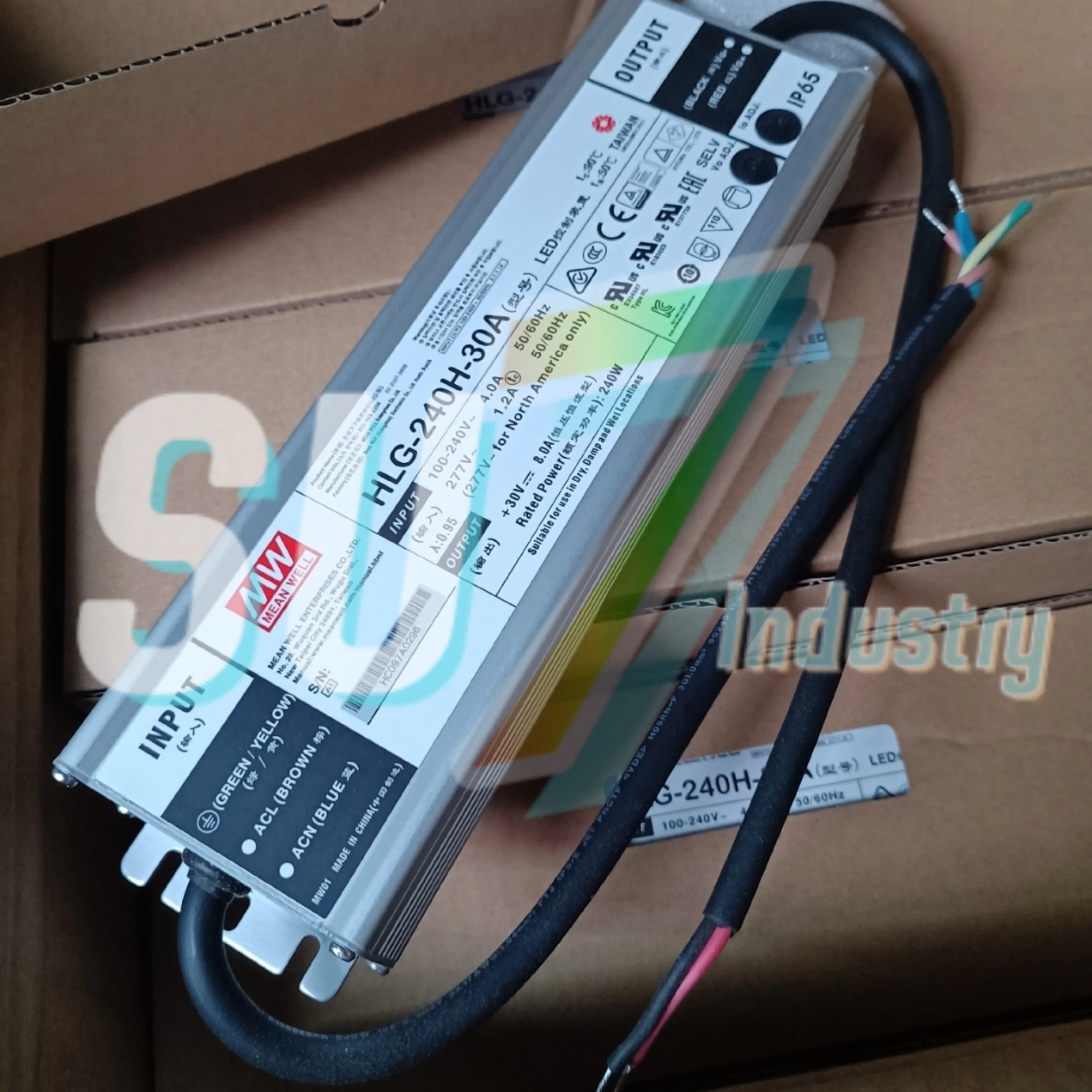 Mean Well HLG-240H-30A HLG-240H-30B 스위치 전원 공급 장치 박스 내 새 제품