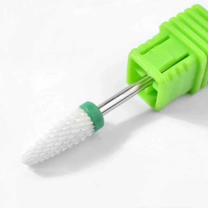 1 Piece Ceramic Nail Art Drill Rotary Cutter Cleaning Device for Nail Art Machine Accessories Removal Nail Gel Tool 4