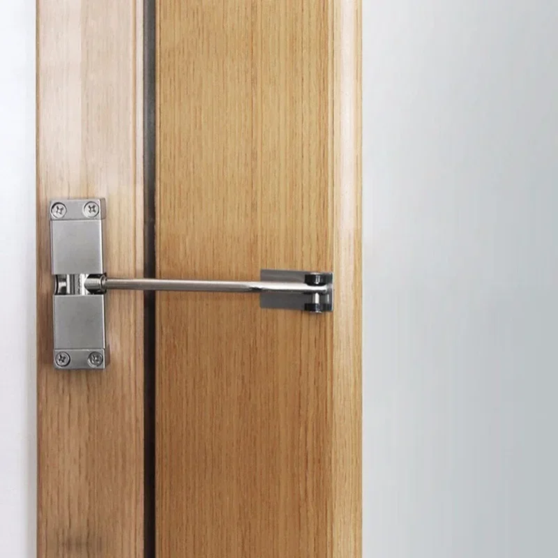 20-40kg door lock 180 degree automatic installation spring door closer stainless steel adjustable surface closer WF