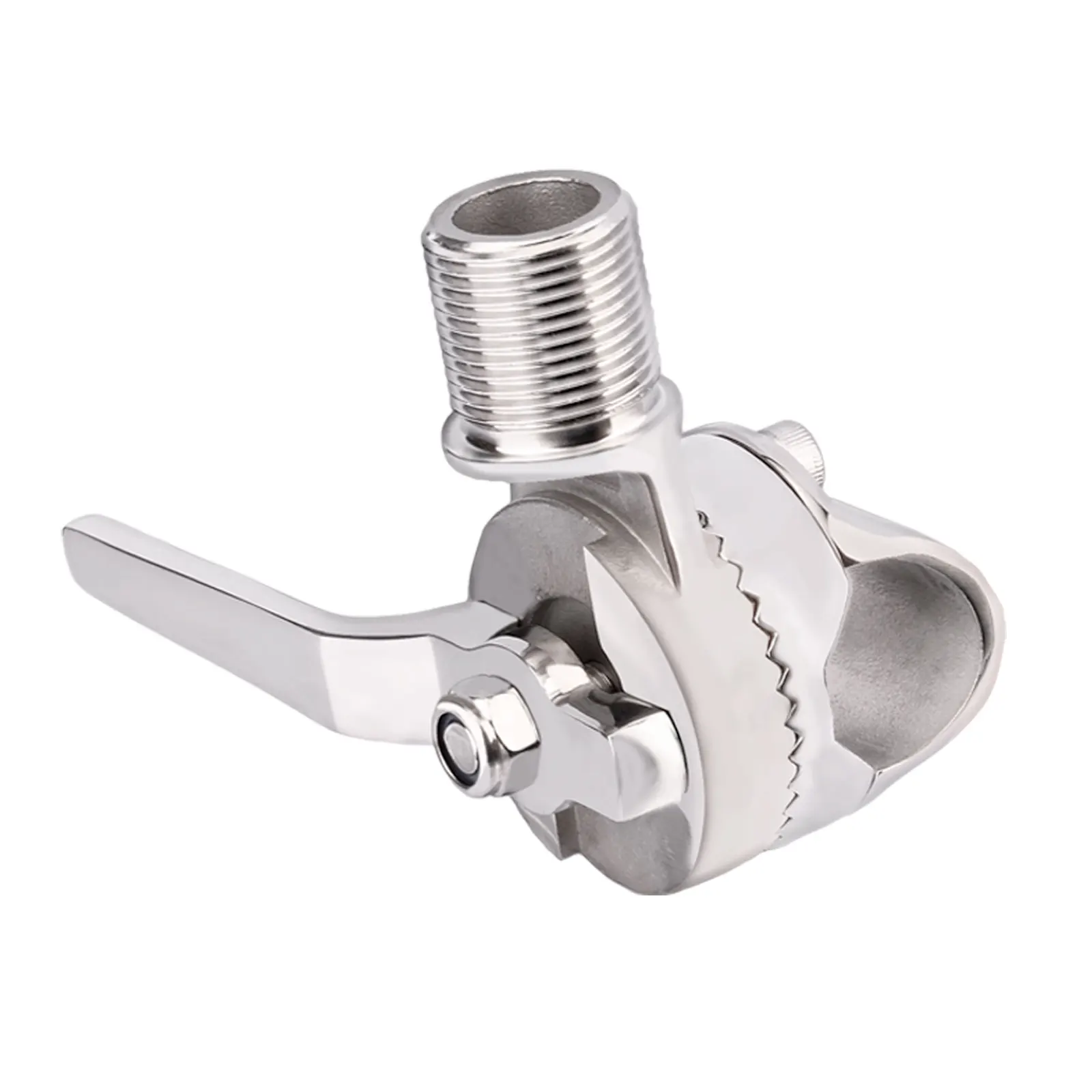 Stainless Steel Adjustable Antenna Mount for RV and Marine