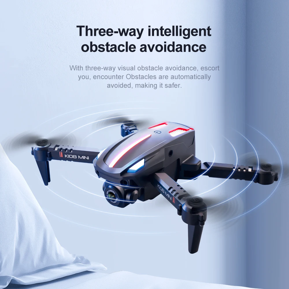 K108 Drone, Foldable Quadcopter Boy for Toy