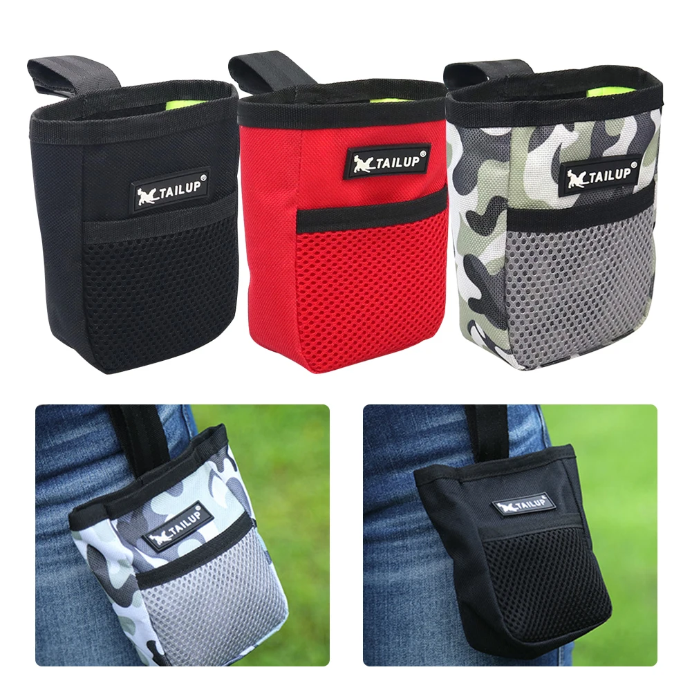 Pet Portable Dog Training Waist Bag Treat Snack Bait Dogs Obedience Agility Outdoor Feed Storage Pouch Food Reward Waist Bags