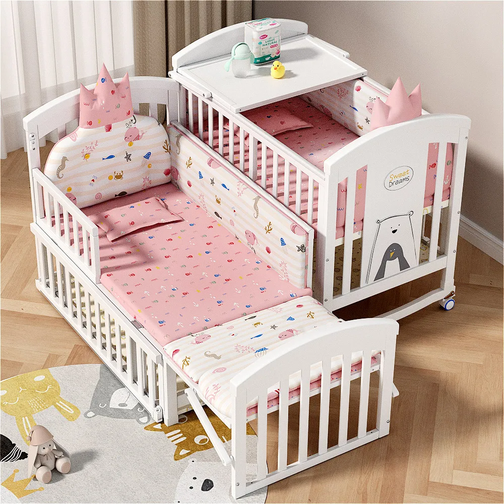 5-in-1 Baby Crib Set 4